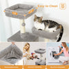 Arbre à Chat XXL – Griffoirs en Sisal, Hamac Spacieux, Plates-formes Rembourrées & Condos pour Chats d’Intérieur 🐾