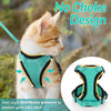 Harnais et Laisse pour Chat – Gilet Ajustable Anti-Fuite 🐾