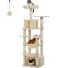 Arbre à Chat XXL – Griffoirs en Sisal, Hamac Spacieux, Plates-formes Rembourrées & Condos pour Chats d’Intérieur 🐾