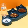 Distributeur 3 en 1 pour Chat – Nourriture & Eau 🐾