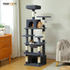 Arbre à Chat XXL – Griffoirs en Sisal, Hamac Spacieux, Plates-formes Rembourrées & Condos pour Chats d’Intérieur 🐾