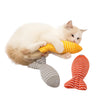 Jouets Poissons Herbe à chat pour Chat – Coussin Interactif 🐾🐟 PawFectly