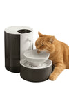 Fontaine à Eau Automatique Sans Fil 3L –  Distributeur Intelligent Minuteur Intégré 💧🐾 PawFectly