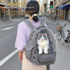 Sac à Dos Transparent pour Animaux – Confortable et Respirant 🐾