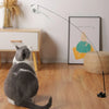 Jouet Plumeau Interactif pour Chat – Oiseau Coloré avec Clochette 🐾🪶