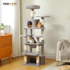Arbre à Chat XXL – Griffoirs en Sisal, Hamac Spacieux, Plates-formes Rembourrées & Condos pour Chats d’Intérieur 🐾