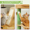 Arbre à Chat Compact – Condo, Hamac, Griffoirs & Échelle PawsFectly