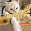 Jouets Poissons à la Cataire pour Chat – Coussin Interactif 🐾🐟