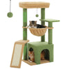 Arbre à Chat Compact – Condo, Hamac, Griffoirs & Échelle PawsFectly