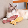 Jouets Poissons à la Cataire pour Chat – Coussin Interactif 🐾🐟