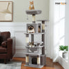 Arbre à Chat XXL – Griffoirs en Sisal, Hamac Spacieux, Plates-formes Rembourrées & Condos pour Chats d’Intérieur 🐾