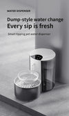 Fontaine à Eau Automatique Sans Fil 3L – Rechargeable, Distributeur Intelligent pour Chats & Chiens, Minuteur Intégré 💧🐾