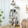 Arbre à Chat XXL – Griffoirs en Sisal, Hamac Spacieux, Plates-formes Rembourrées & Condos pour Chats d’Intérieur 🐾