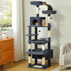 Arbre à Chat XXL – Griffoirs en Sisal, Hamac Spacieux, Plates-formes Rembourrées & Condos pour Chats d’Intérieur 🐾