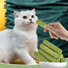 🐾 Sticks d’Herbe à Chat – Friandises Séchées, Cataire & Biscuits pour la Digestion et la Détente
