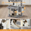 Arbre à Chat XXL – Griffoirs en Sisal, Hamac Spacieux, Plates-formes Rembourrées & Condos pour Chats d’Intérieur 🐾