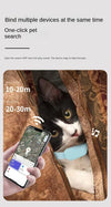 Pet Bluetooth GPS Tracker – Collier Intelligent Anti-Perte pour Chats 🐱