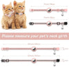 Collier pour Chat Compatible Apple AirTag – Sécurité & Confort avec Clochette et Boucle Anti-Étranglement 🐱