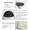 Fontaine à Eau Automatique Sans Fil 3L – Rechargeable, Distributeur Intelligent pour Chats & Chiens, Minuteur Intégré 💧🐾
