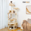Arbre à Chat XXL – Griffoirs en Sisal, Hamac Spacieux, Plates-formes Rembourrées & Condos pour Chats d’Intérieur 🐾