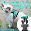 Harnais et Laisse pour Chat – Gilet Ajustable Anti-Fuite 🐾