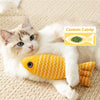 Jouets Poissons à la Cataire pour Chat – Coussin Interactif 🐾🐟