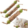 Jouet Naturel pour Chat – Bâtonnets Matatabi & Corde en Sisal 🌿🐾 PawFectly