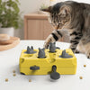 Jouet Puzzle Interactif pour Chat – Plateau avec Souris & Distributeur de Friandises🐾